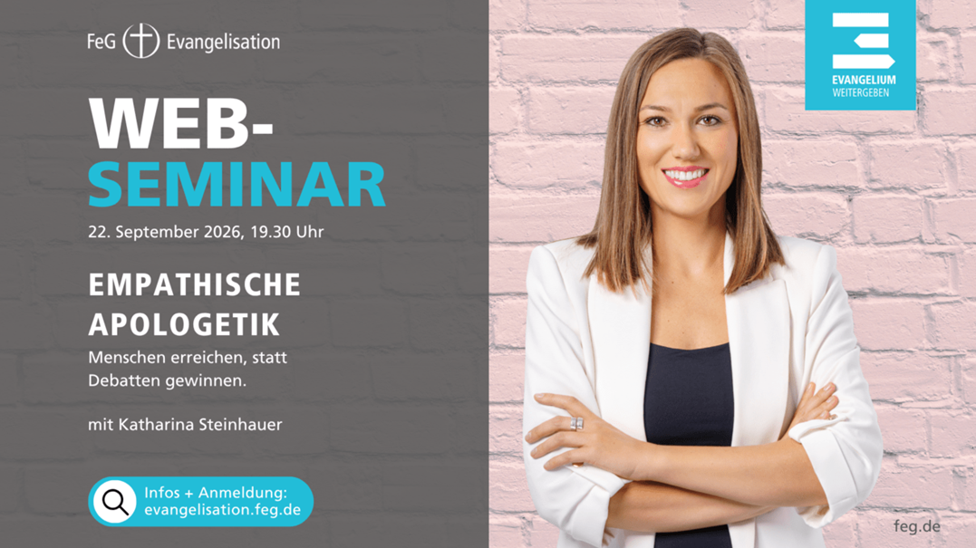 Webseminar | Empathische Apologetik - Menschen erreichen, statt Debatten gewinnen. @ Online - Zoom-Meeting