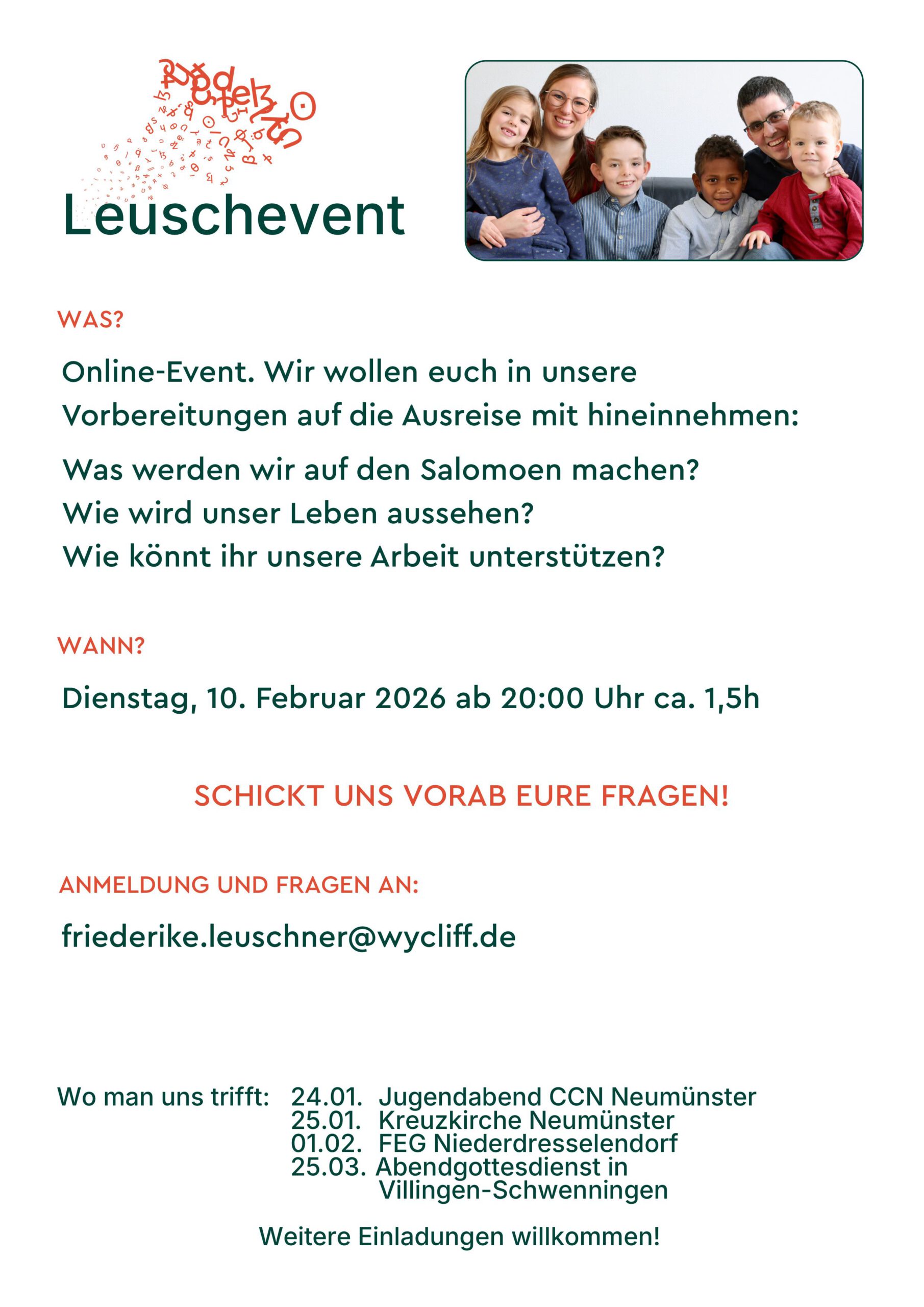 Leuschevent @ Online