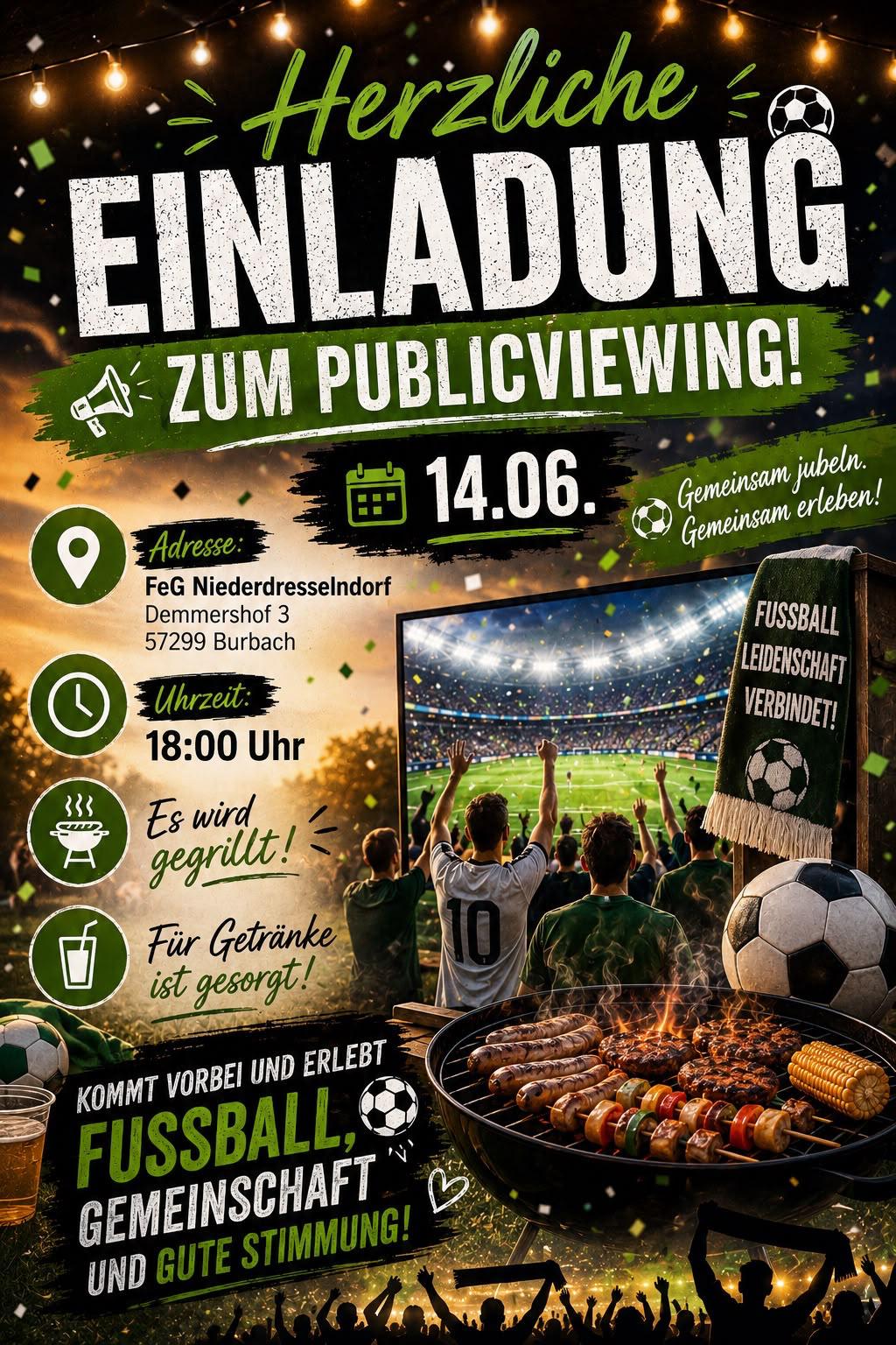 Publicviewing @ FeG Niederdresselndorf
