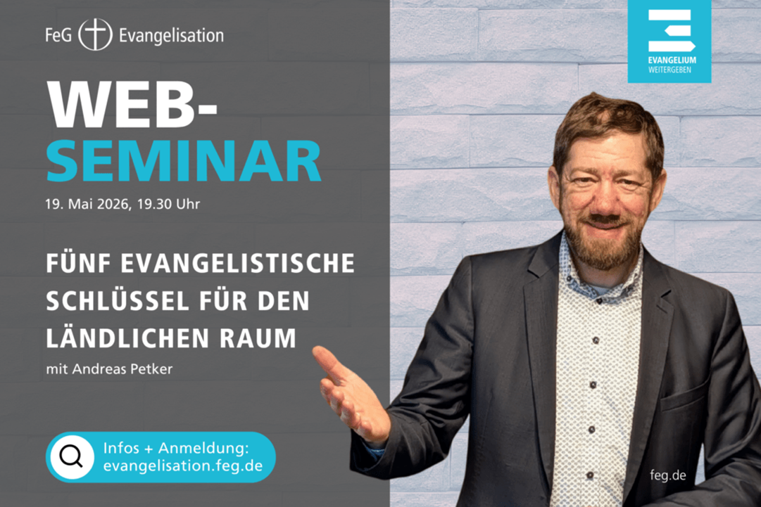 Webseminar | So funktioniert Evangelisation auf dem Land @ Online - Zoom-Meeting